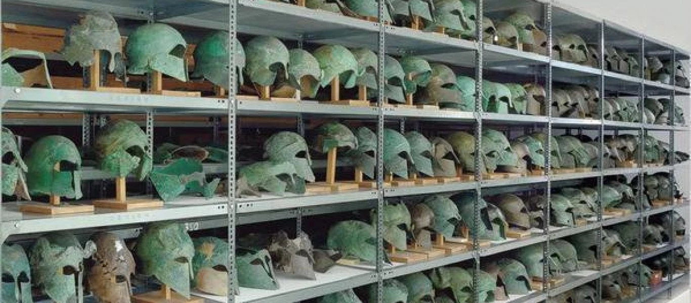 Το άλυτο μυστήριο με τις περικεφαλαίες στην Αρχαία Ολυμπία που εντυπωσιάζει τους επιστήμονες! (εικόνα)